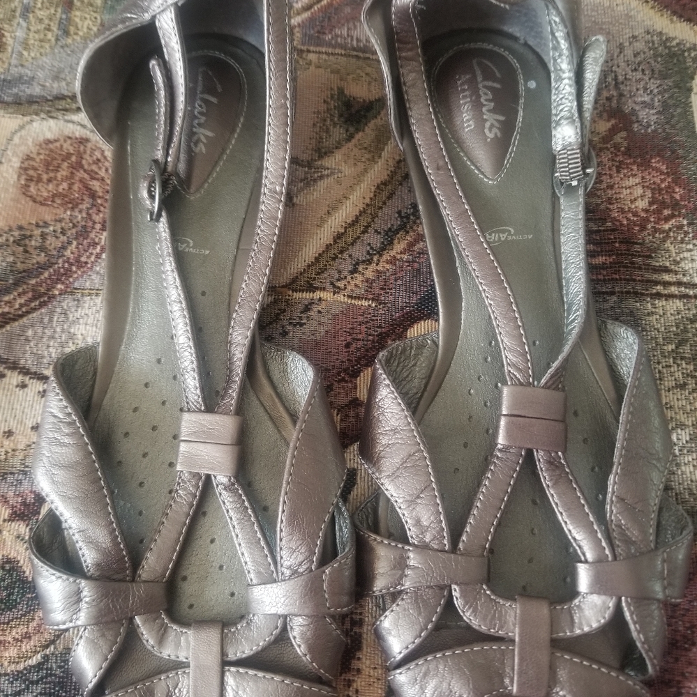 Classy Clarks sandals like walking on air